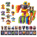 10-in-1 Number Robots Transforming Toy Set – Build a Giant 12-Inch Robot, STEM Learning Blocks for Ages 3-8