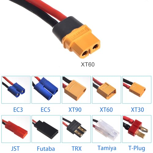 10-in-1 RC Lipo Battery Charger Adapter with Balance Board – ZEVORO Multi-Connector Cable for XT60H, TRX, T-Plug, Tamiya, and More