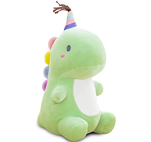 10-Inch HENXING Dinosaur Plush Toy – Soft Stuffed Animal for Kids and Adults
