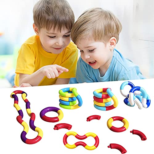 10-Pack Twistable Fidget Toys – Sensory Stress Relief for Kids, Teens, and Adults