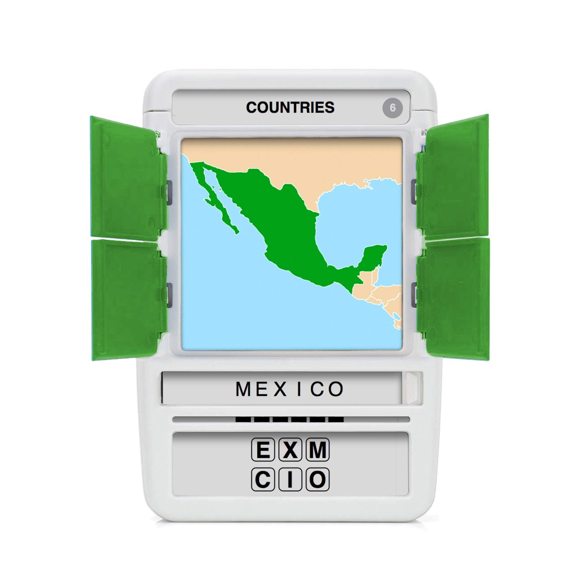 100 PICS Countries of the World Travel Game – Learn 100 Countries with Flash Cards & Slide Reveal Case