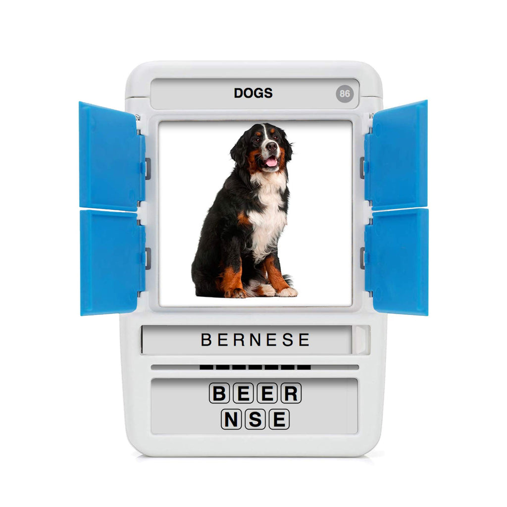 100 PICS Dogs Travel Game – Learn 100 Dog Breeds with Slide Reveal Cards