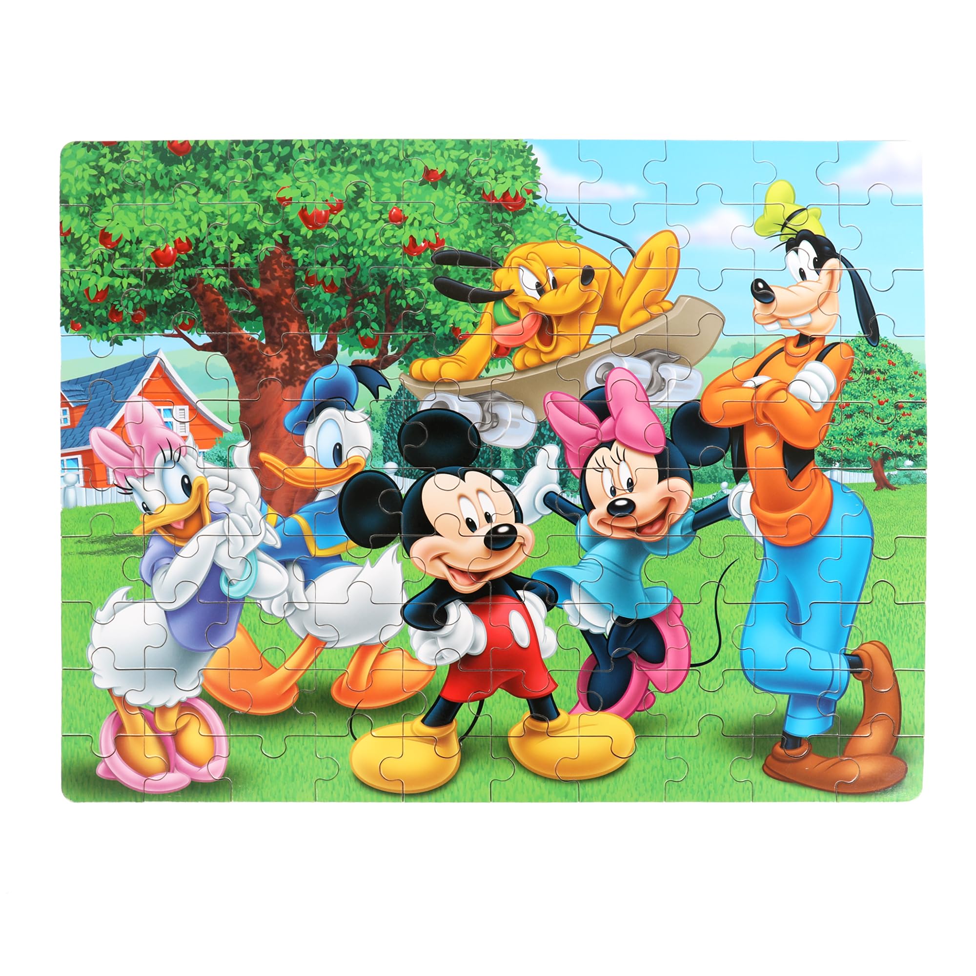 100 Piece Jigsaw Puzzle for Kids Ages 4-8 – Educational Puzzle in Metal Box by bexido