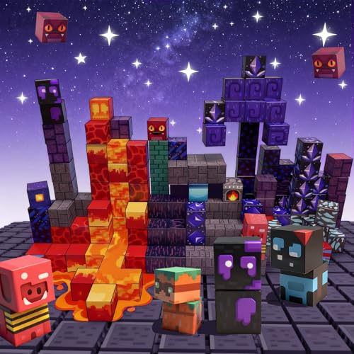 100-Piece Magnetic Building Blocks Set – STEM Learning Toys for Kids Age 3+