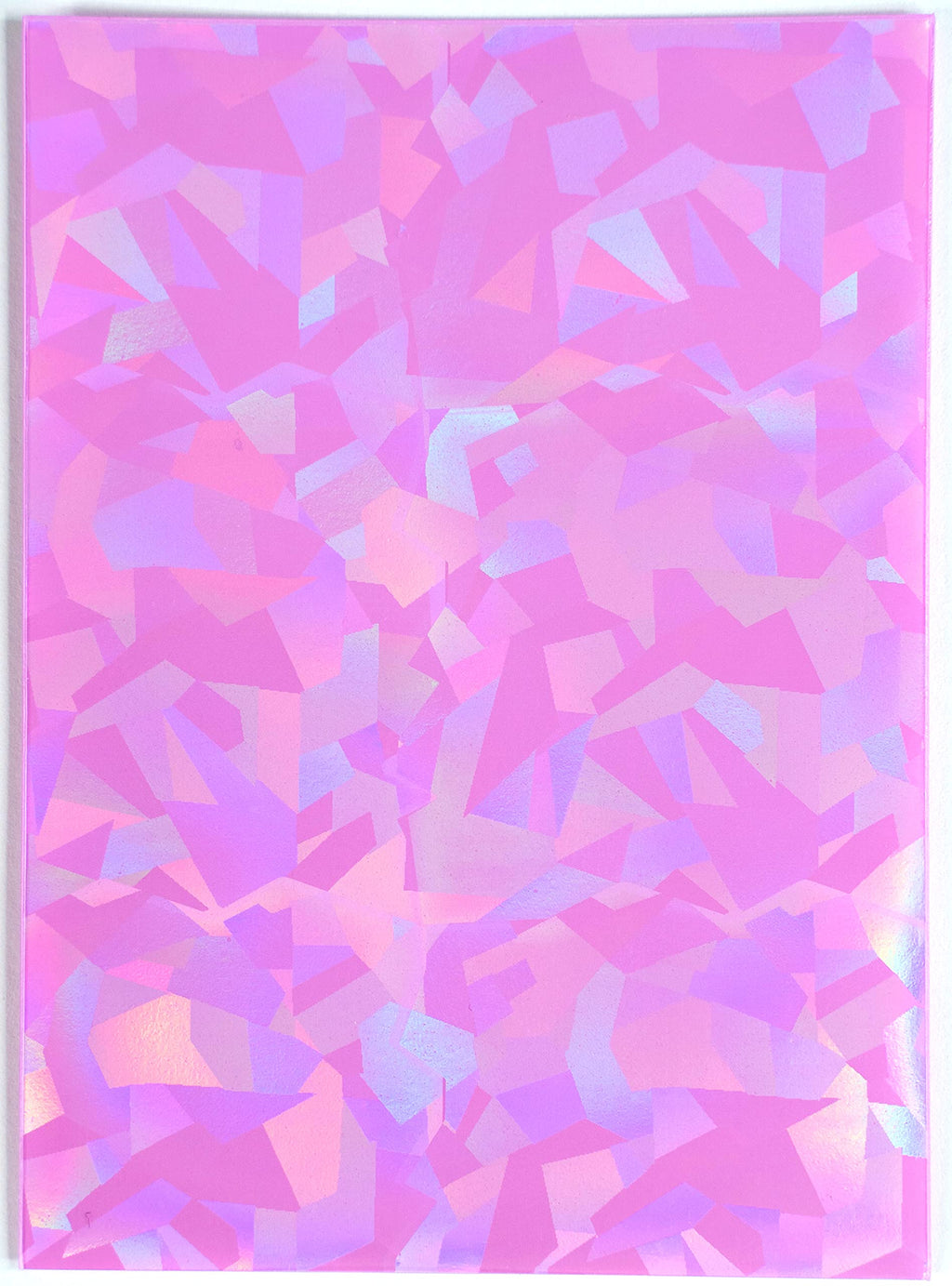 100 Pink Holographic Perfect Fit Card Sleeves – Standard Size for Pokemon, MTG, Yugioh & More