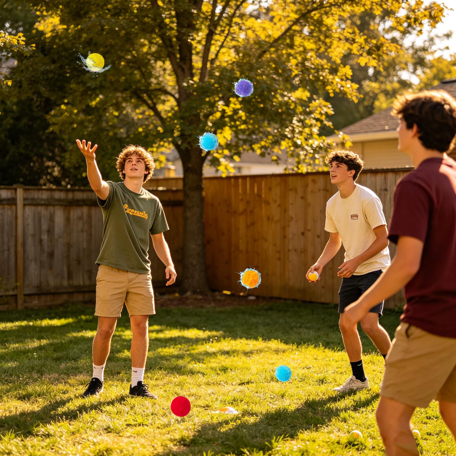 100 Reusable Water Balloons – Colorful Splash Balls for Outdoor Games, Pool, and Beach