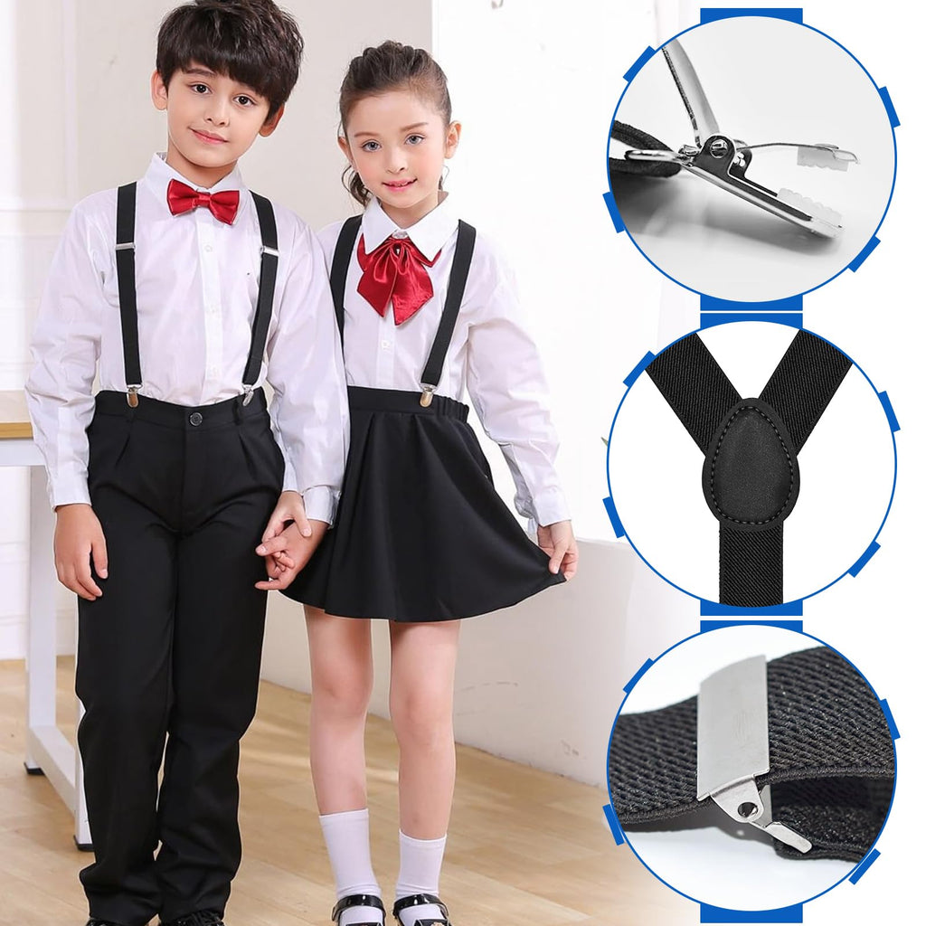 100th Day of School Grandpa Costume Set for Boys – Includes Hat, Suspenders, Glasses, and More