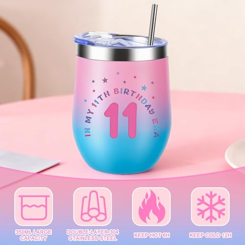 11 Year Old Girl Birthday Gifts – Giftota Tween Gift Set with Tumbler, Bracelet, and Fanny Pack