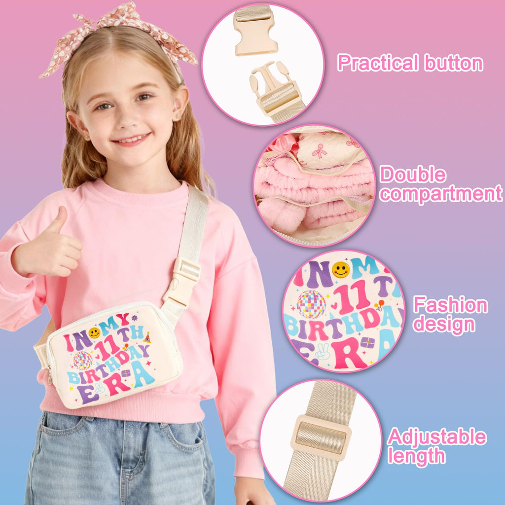 11 Year Old Girl Birthday Gifts – Giftota Tween Gift Set with Tumbler, Bracelet, and Fanny Pack