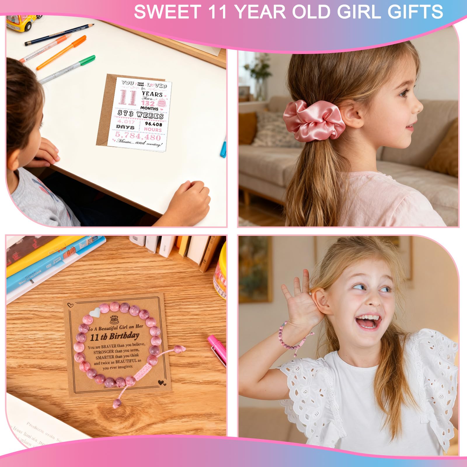 11 Year Old Girl Birthday Gifts – Giftota Tween Gift Set with Tumbler, Bracelet, and Fanny Pack