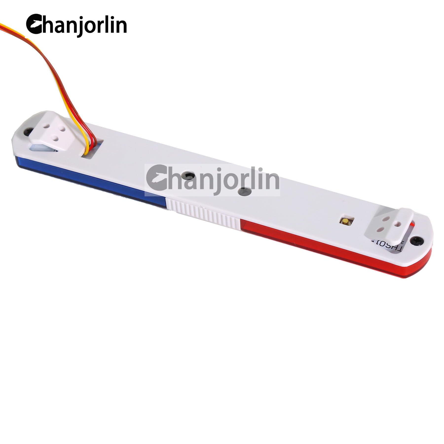 1/10 RC Car Police Lights - 9 Flash Modes Blue&Red LED 145mm for Crawler Trucks