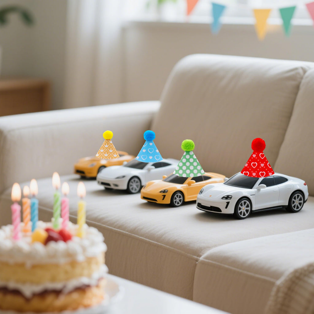12 Pack Adult Sized Felt Party Hats – Reusable Cone Hats for Birthdays, Pets & Stuffed Animals