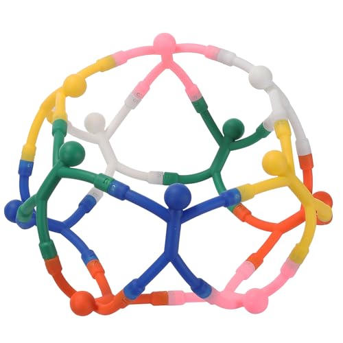 12-Pack Magnetic Silicone Fidget Travel Toys for Kids Ages 3-8 – Bendable Sensory Toys with Embedded Magnets