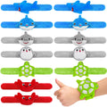 12-Piece Set of Ocean Animal Plush Slap Bracelets - XIPEGPA Cute Wrist Toys for Teens and Adults