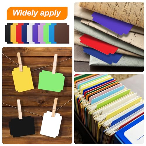 120-Pack Multicolor Trading Card Dividers with Tabs - 2.71 x 3.8 Inches Plastic Card Separators for Sports, Trading, and Photo Cards