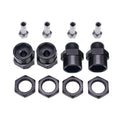 12mm to 17mm Wheel Hex Hub Adapter for 1/10 RC Cars – CNC Aluminum Conversion Set
