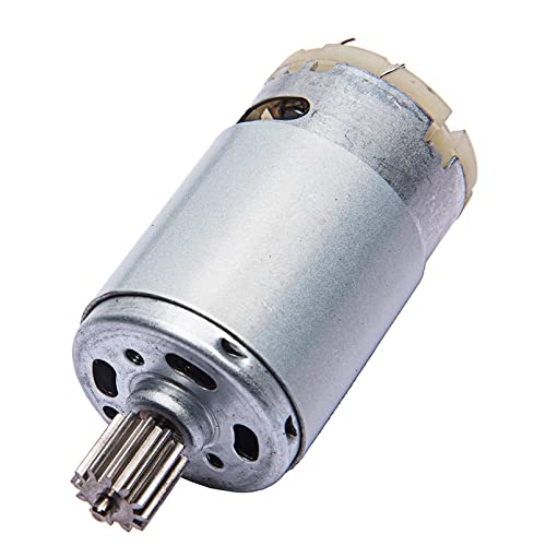 12V RS390 20000 RPM Electric Motor for Kids Ride-On Cars – Replacement with 12-Tooth Gear