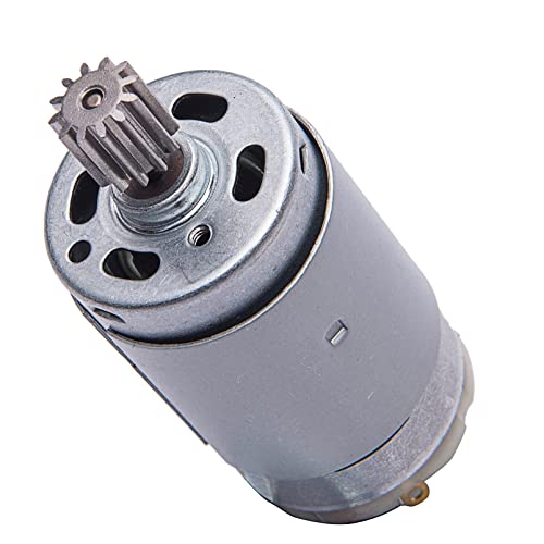 12V RS390 20000 RPM Electric Motor for Kids Ride-On Cars – Replacement with 12-Tooth Gear