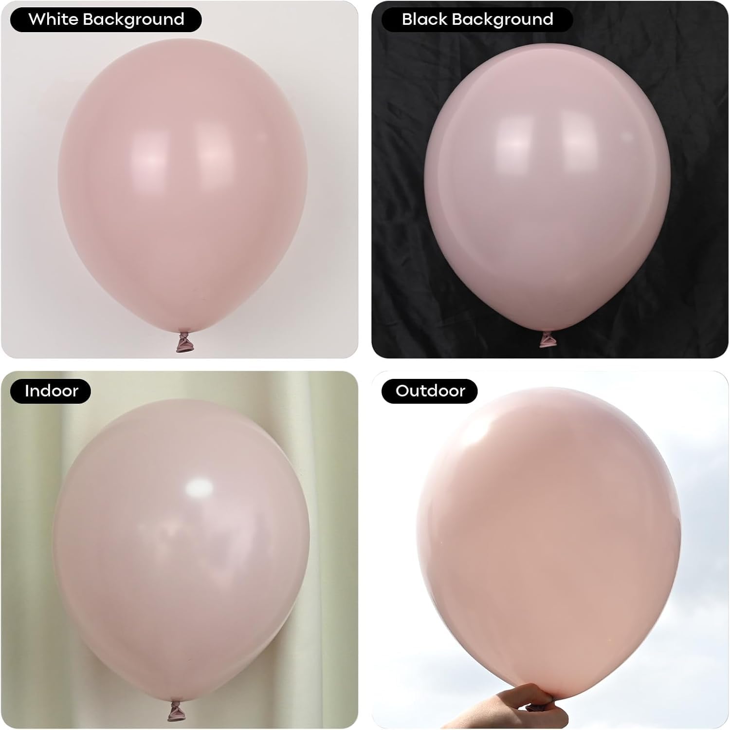 134-Piece Coquette Balloon Arch Kit – Pastel Pink, White & Clear Balloons with Bow Accents for Birthday Parties