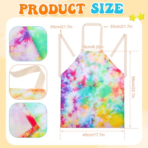 14-Piece Kids Artist Costume Set with Apron, Beret, Brushes, Palette & Necklace
