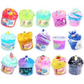 15-Pack Cloud Galaxy Butter Slime Kit – Non-Sticky, Soft Sludge Toy for Kids, Birthday & Party Favors