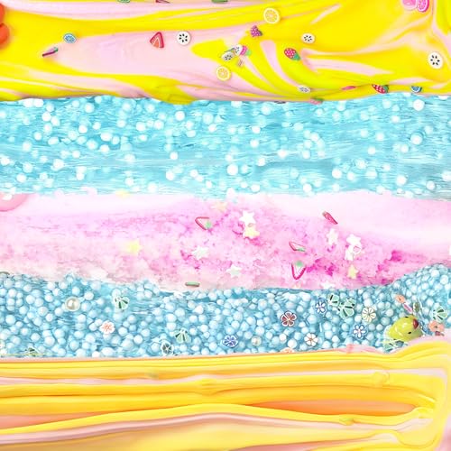 15-Pack Cloud Galaxy Butter Slime Kit – Non-Sticky, Soft Sludge Toy for Kids, Birthday & Party Favors
