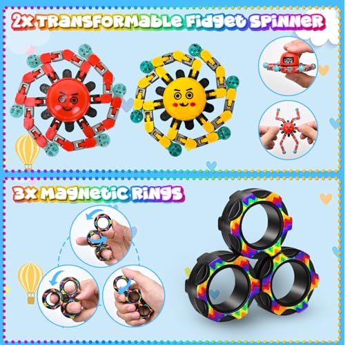 15-Pack Fidget Toys Bulk for Kids & Adults – Sensory Autism ADHD Classroom Treasure Box Gifts