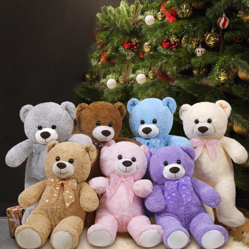 16 Inch Pink Plush Teddy Bear – Ultra-Soft Stuffed Animal Toy for Gifts & Cuddles
