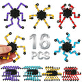 16 Pack Deformable Fidget Spinners – JYXT Robot Chain Gyro Toys for Stress Relief and ADHD Focus