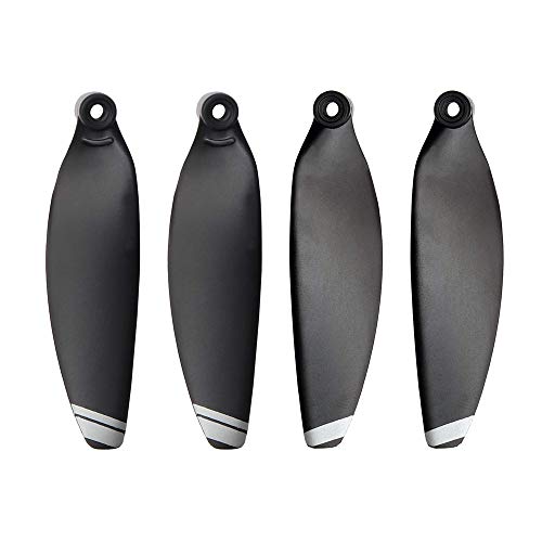 16-Pack Mini 2 Propellers, Low-Noise Quick-Release Blades for DJI Mini 2/Mini SE/Mini 2 SE/Mini 4K, Silver (Includes Screws & Screwdriver)
