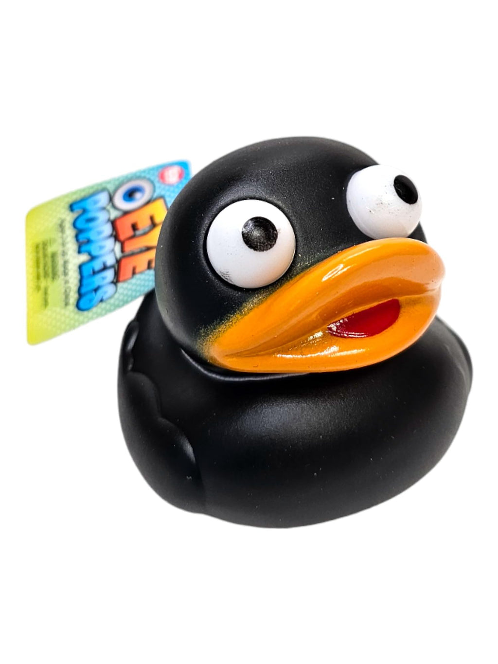 2-Inch Ducky Eye Poppers (10 Pack) – Rubber Squeeze Toys for Carnival Prizes, Party Favors, Bath Time & Jeep Ducking