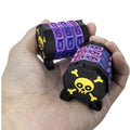 2 Pack MTG Life Counter - HP Tracker with Skull Pattern, Black & Golden, PLA Wheel Tracks Up to 999 for D&D Tabletop RPG
