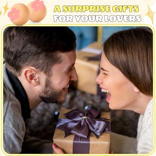 2 Pack Stress Squeeze Balls – Soft Silicone Stress Relief Balls with Gift Card and Drawstring Bag for Hand Exercises, Fun Gift for Men and Women