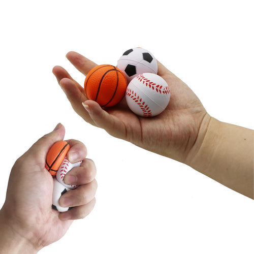 20 Pack Mini Foam Basketball Stress Balls – 1.6 Inch Squeeze Toys for Party Favors, School Rewards, and Stress Relief