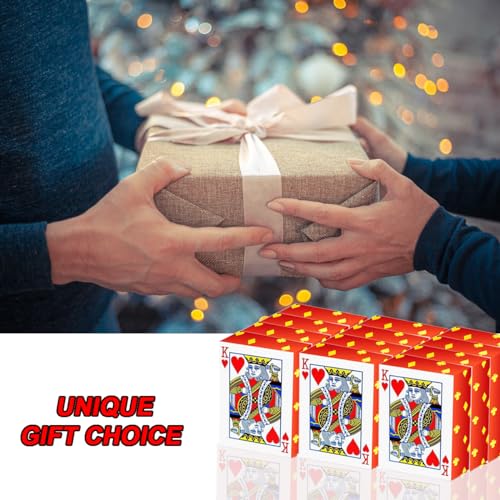 20-Pack Mini Playing Cards (1.65 Inches) – 54-Card Decks, Party Favors, Novelty Gifts for Kids and Adults