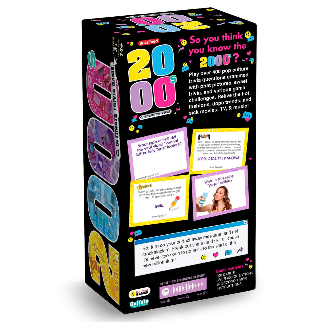 2000's Ultimate Trivia Game – 400+ Pop Culture Questions by Buffalo Games