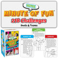 218 Minute-to-Win-It Challenges Card Game – Fun for Families & Parties Ages 8+