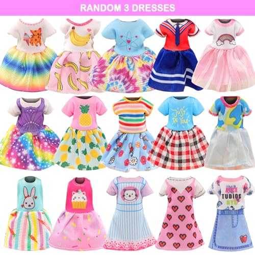 22-Piece 6-Inch Doll School Set with Clothes, Computer, and 15 Study Accessories by ENOCHT