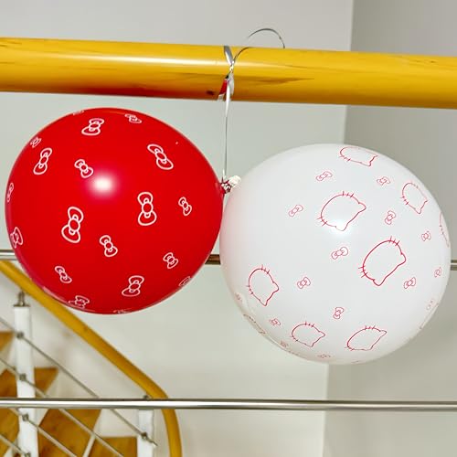 22-Piece Cat & Bow Balloon Kit for Kitty Party Decorations – baoonworlld