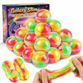 24-Pack Galaxy Slime Balls – Non-Sticky, Mess-Free Sensory Stress Relief Toys for Kids, Party Favors & Classroom Prizes (Ages 3+)