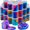 24 Pack Galaxy Star Slime – Non-Sticky, Soft Sludge Toys for Kids Party Favors, Stress Relief, and Easter Basket Stuffers