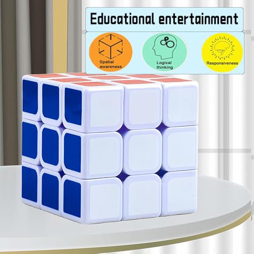 24-Pack Mini Magic Cubes Party Favors - 1.18 Inch 3x3 Puzzle Toys for Kids, Classroom Rewards & Birthday Gifts