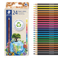 24 STAEDTLER Colored Pencils – Break-Resistant, Sustainable, Vibrant Art Supplies