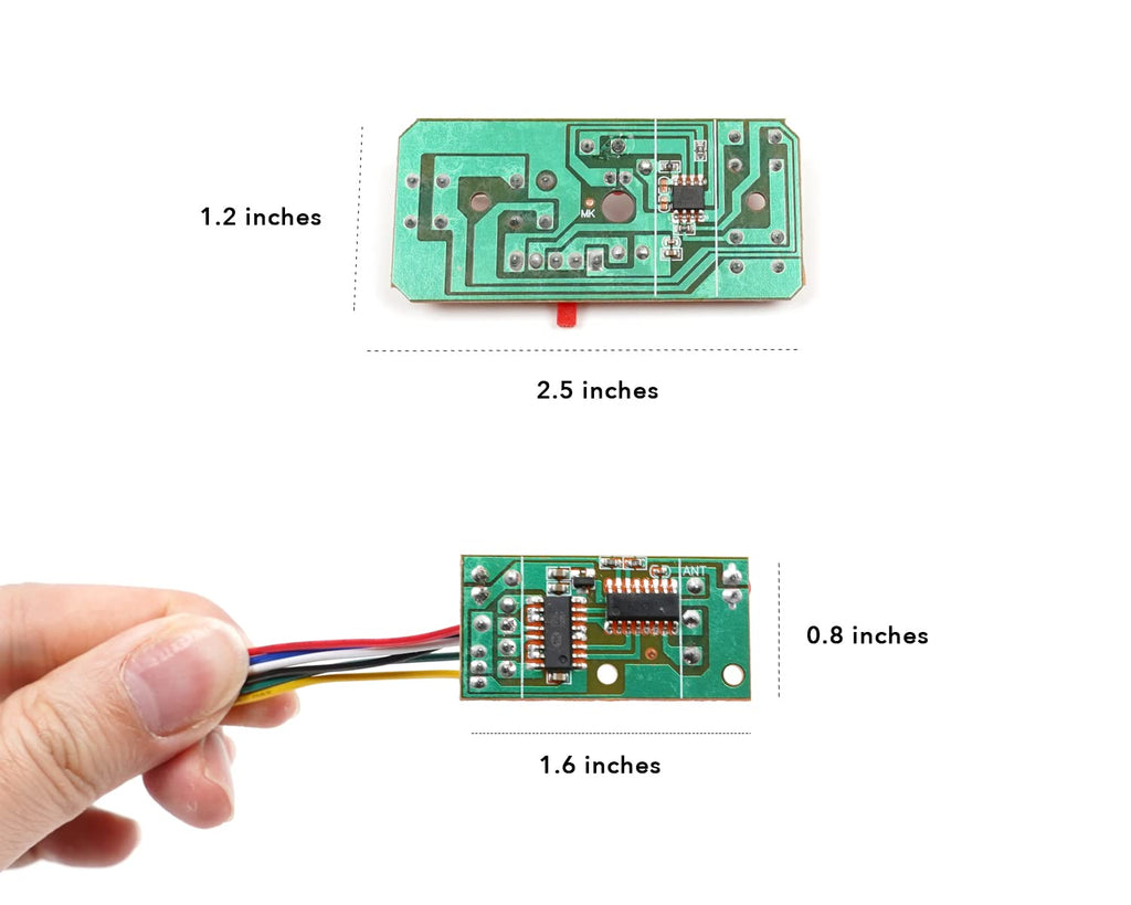 2.4GHz Wireless Remote Control Transmitter and Receiver Set for DIY Science Projects and STEAM Learning - Pica Toys