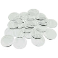 25 Pack LITKO 25mm Clear Round Miniature Bases – 1.5mm Ultra-Thin Acrylic for Wargaming & RPGs