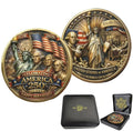 250th Anniversary USA Commemorative Challenge Token – 2026 Limited Edition Collectible Coin by JINLUMAKE