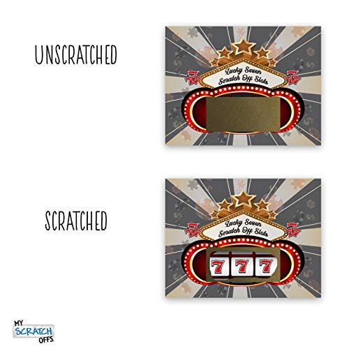 26 Pack Casino Night Scratch Off Cards – Party Favors & Game Cards for Adults