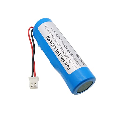 2600mAh 3.7V Li-ion Replacement Battery with XH2.54 Connector for Voice Amplifiers and DIY Projects