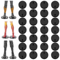 28-Pack Black Action Figure Stands - 1.3-Inch Round Bases for 6-Inch Figures (FIGURESLAB)