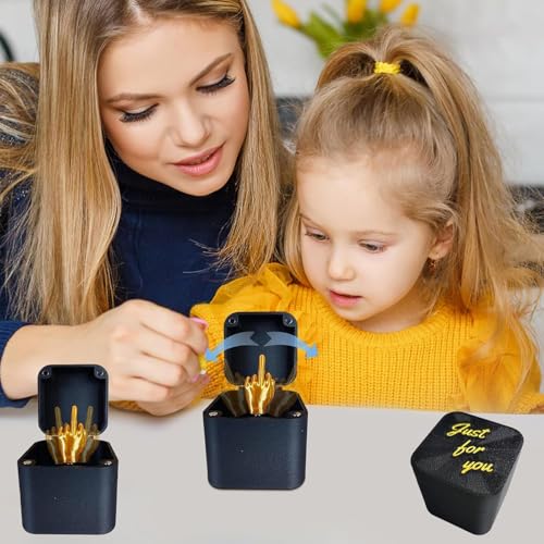 3-Pack Middle Finger in a Box Prank Toy – Funny Gag Gift with Surprise Reveal